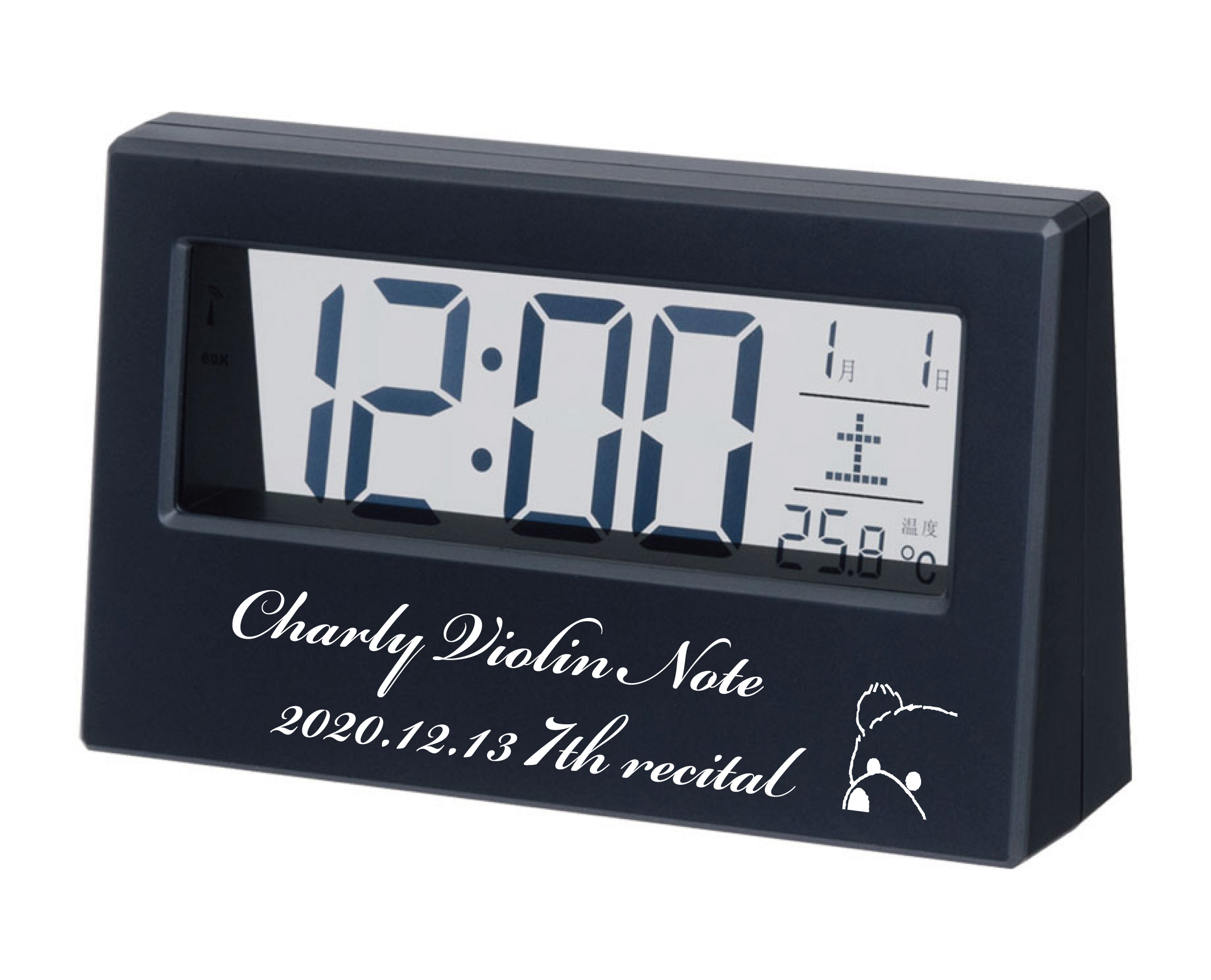 シンプルスタイル電波時計